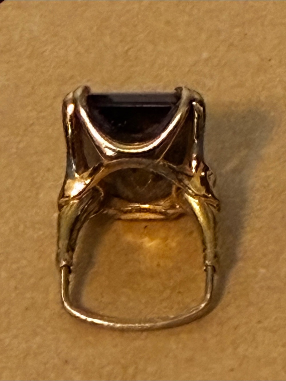 Vintage Vendome Ring in Dark Brown - Picture 6 of 8